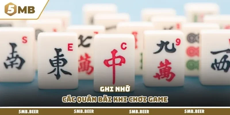 Ghi nhớ các quân bài khi chơi game
