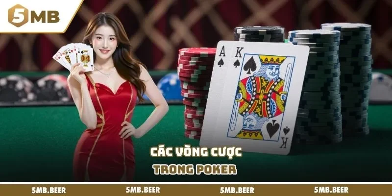 Các vòng cược trong Poker