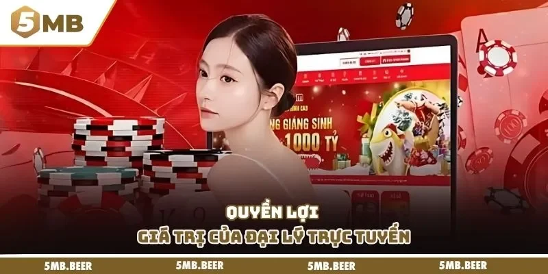 Quyền lợi giá trị của đại lý trực tuyến
